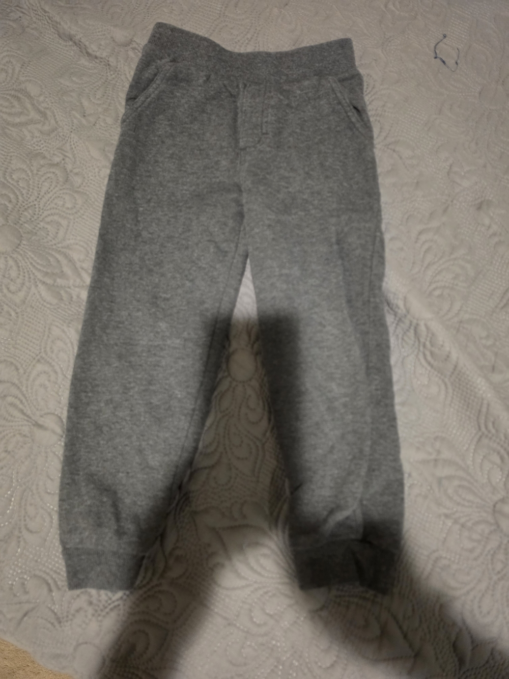 Kids Gray Knit Sweatpants - Kids Headquarters
